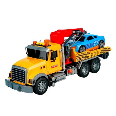 Игрушка инерционная Эвакуатор звук свет Рыжий кот 2050170 1